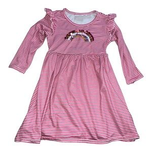 Rainbow Toddler Dress